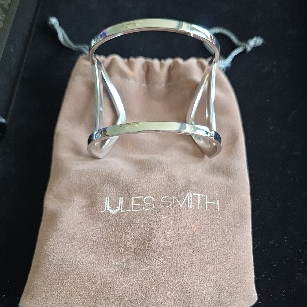 Jules Smith Shiny Silver Cuff